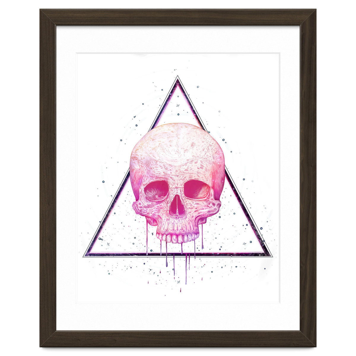 Skull In Triangle