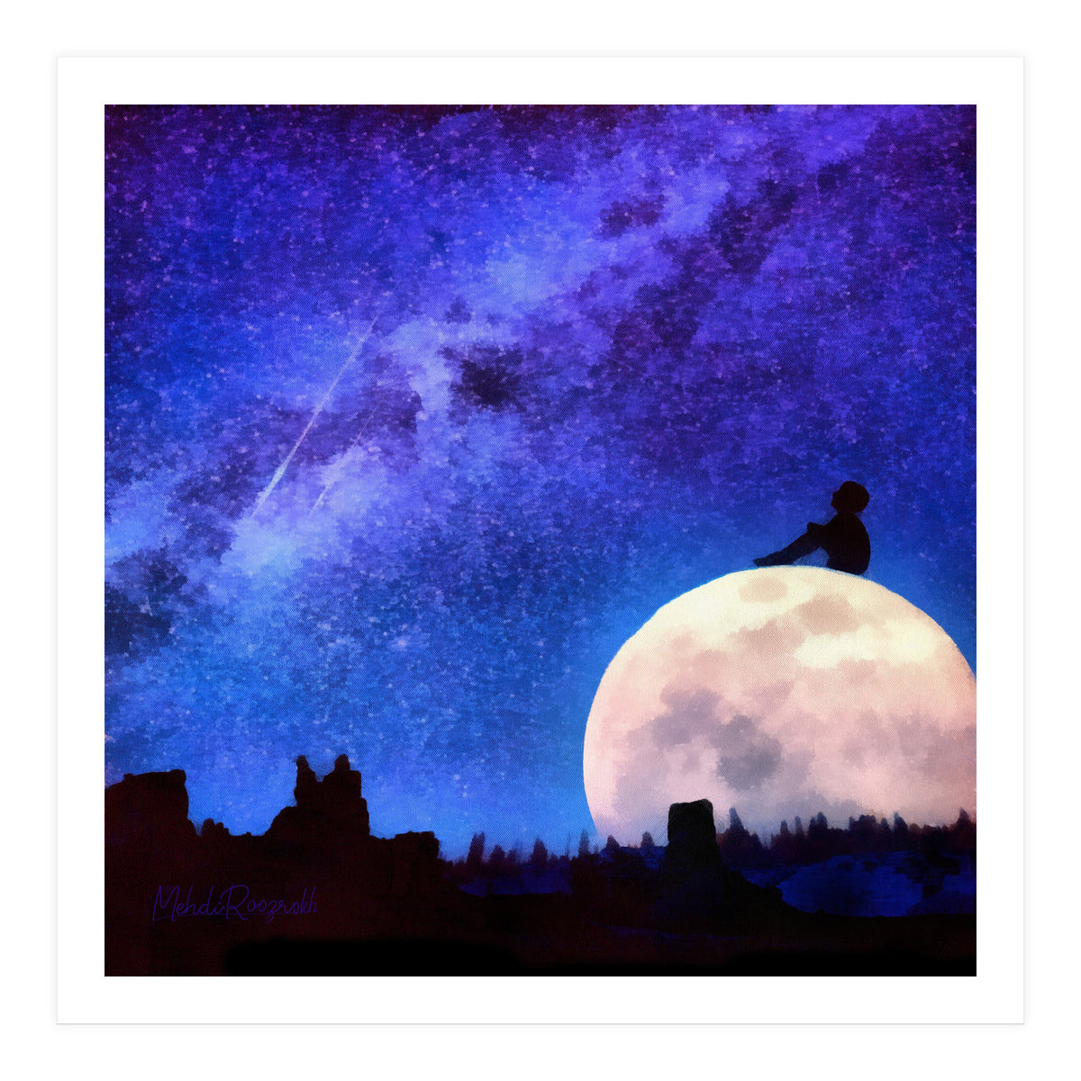 Around Night (Print Only)