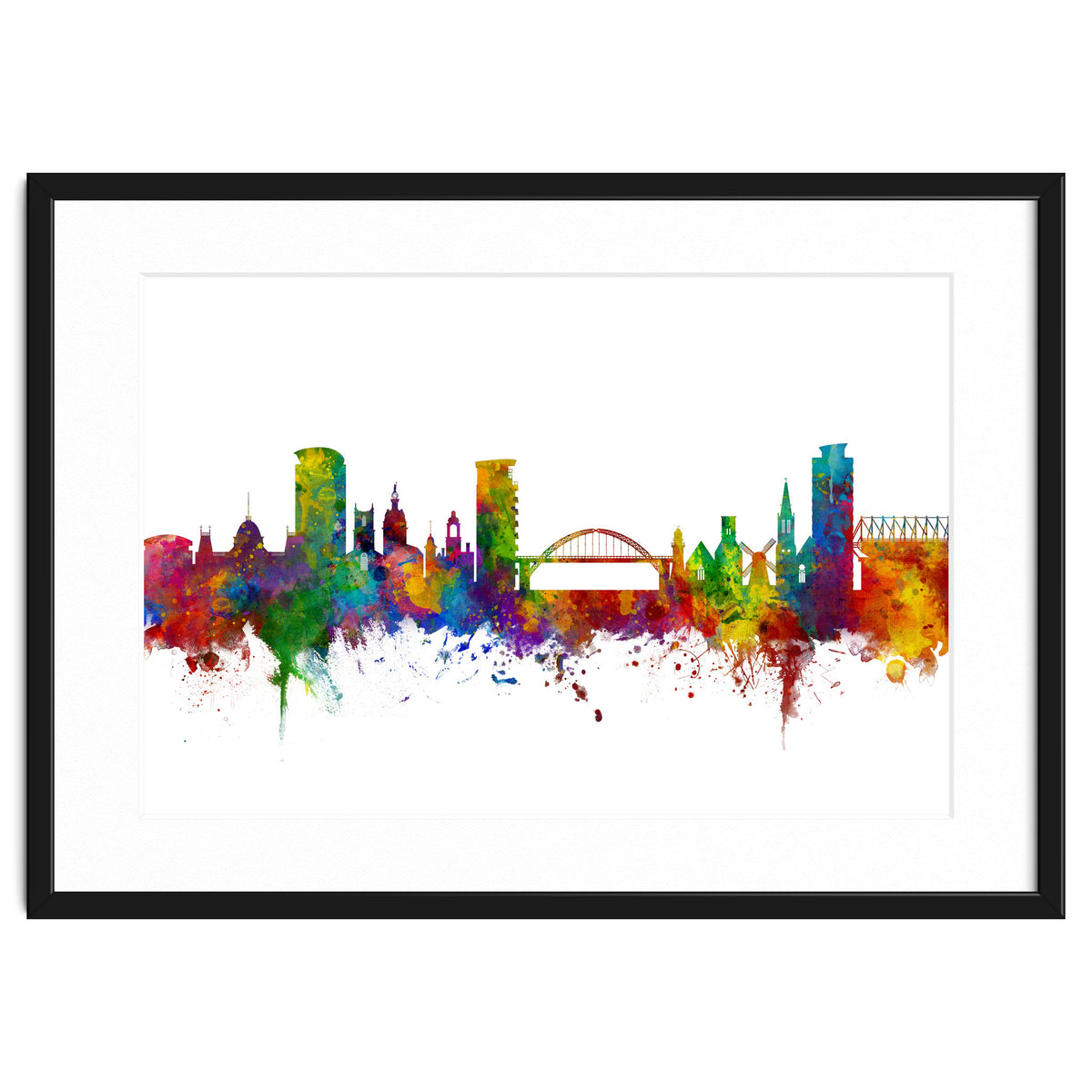 Sunderland England Skyline