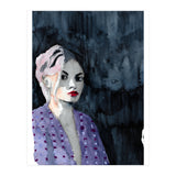 Untitled #25 - Woman in purple (Print Only) thumbnail
