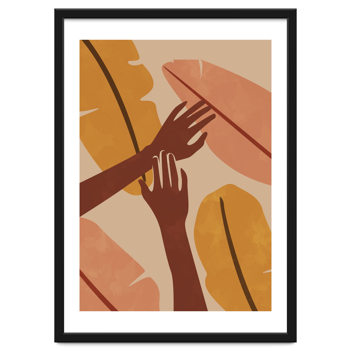 Banana Leaf Tropical Boho