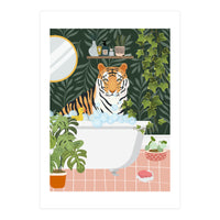 Tiger in My Bath (Print Only)