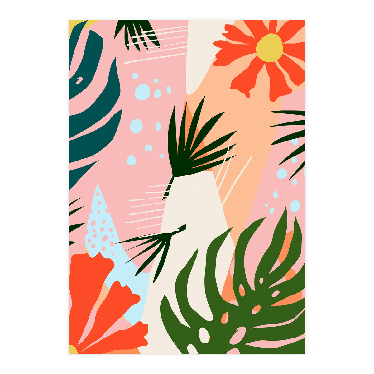 Tropical Plants (Print Only)