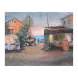 Sunrise on the beach  (Print Only) thumbnail