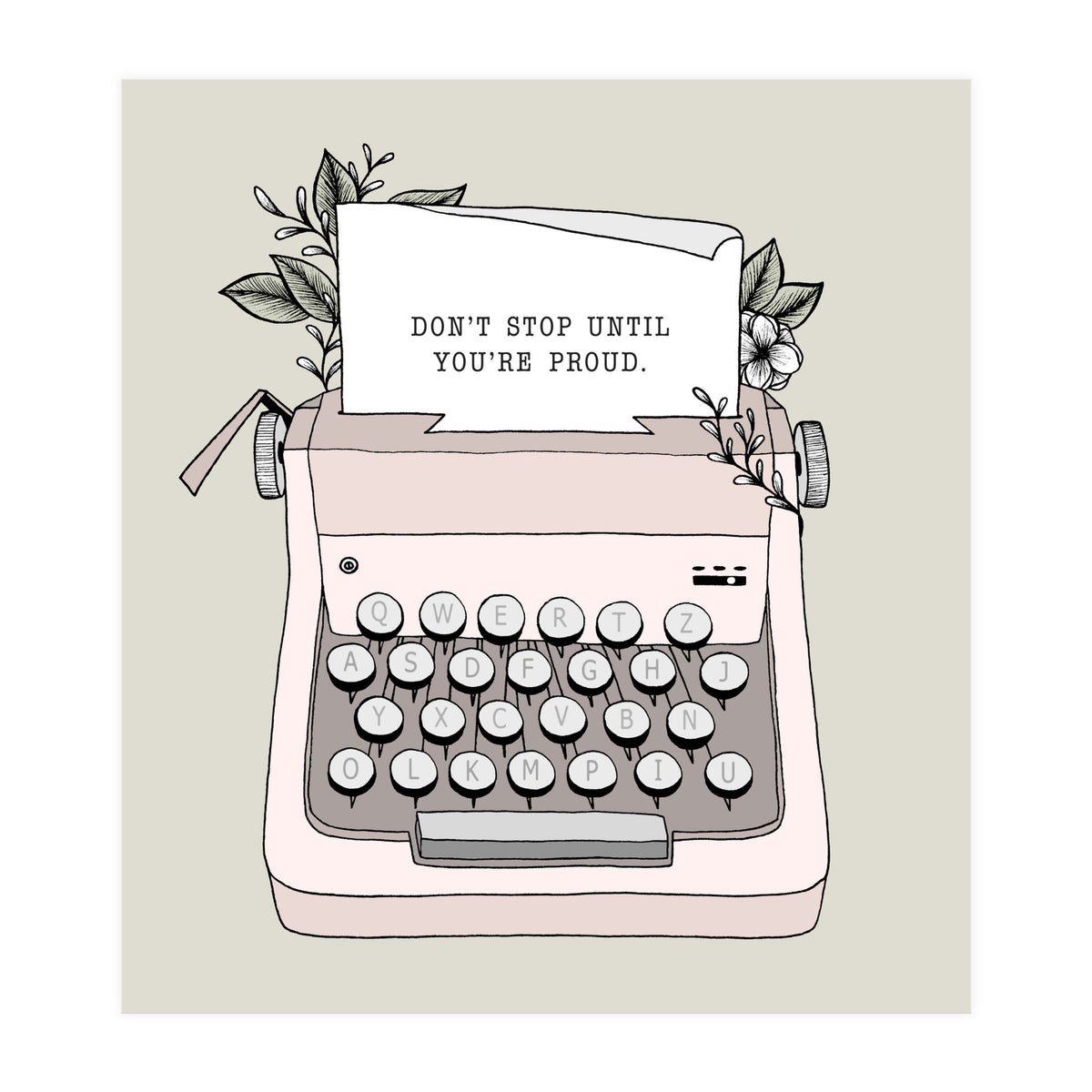 Don't Stop (Print Only)