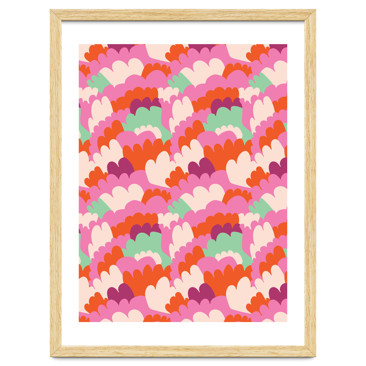 Cute Rainbow Abstract Pattern