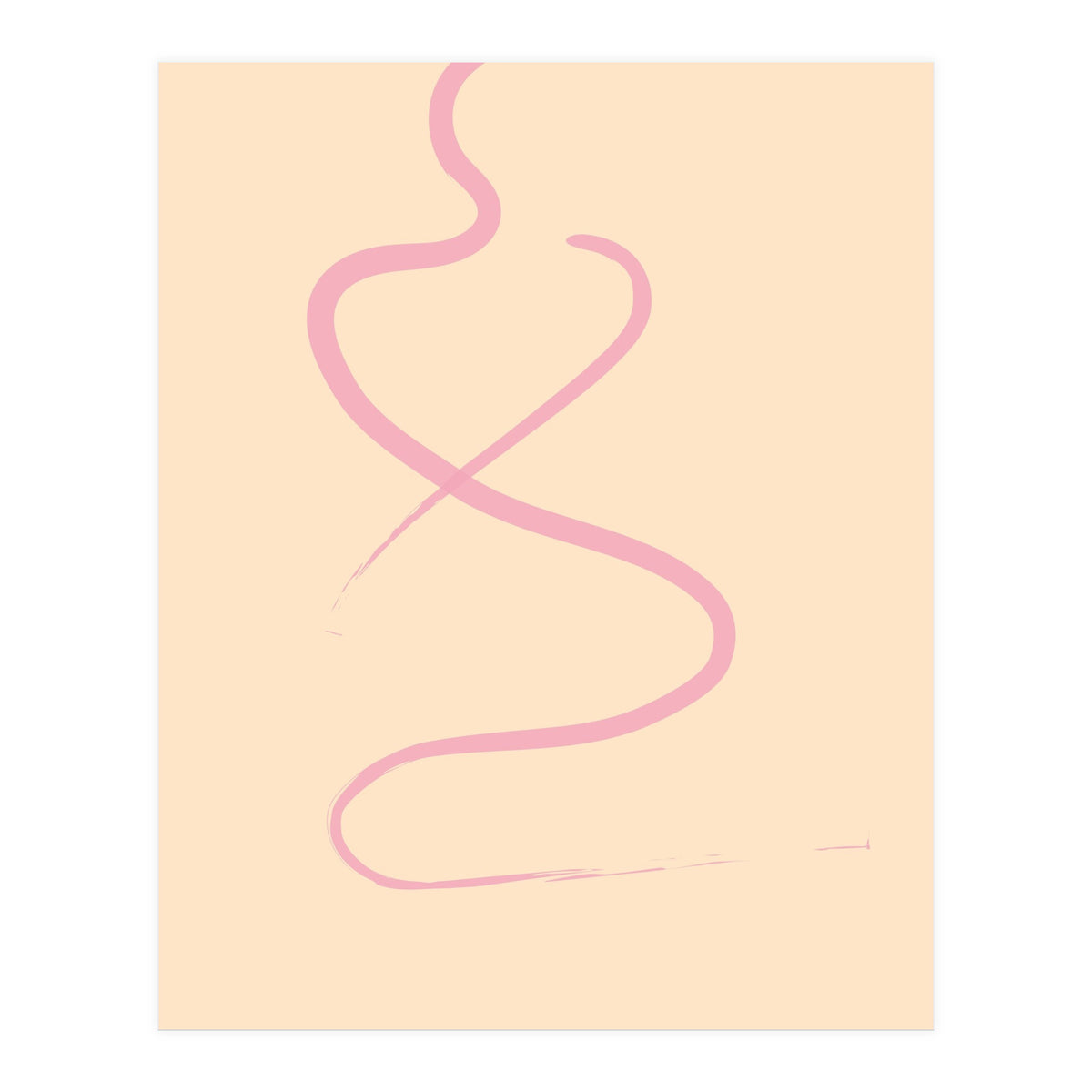 Seated line drawing No 2 (Print Only)