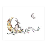 Bunny on the Moon  (Print Only) thumbnail