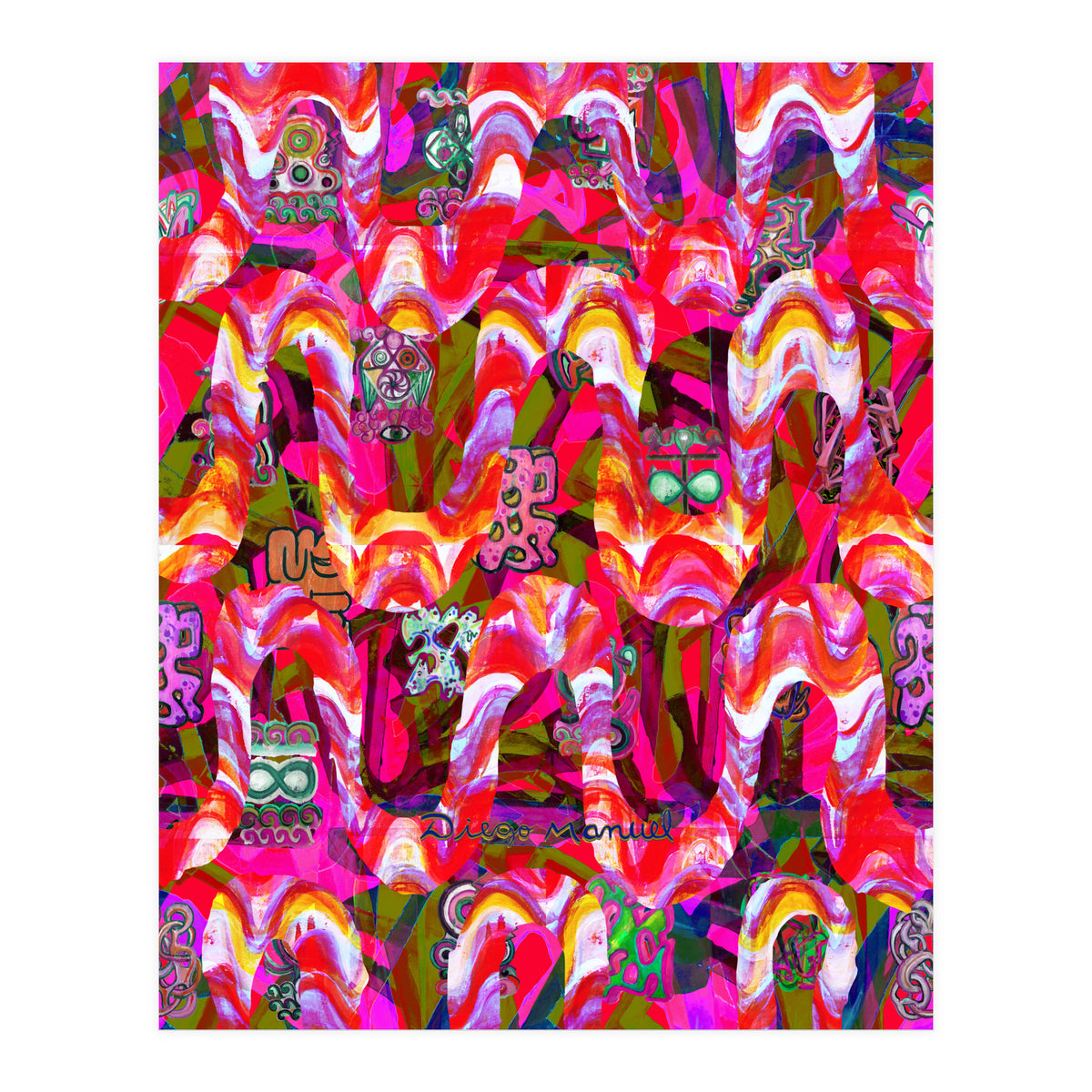 Pop Abstract 12 (Print Only)