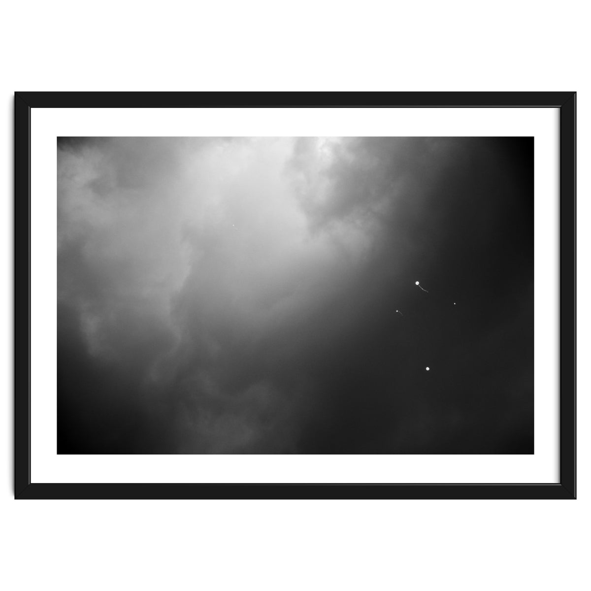 Four balloons and another one