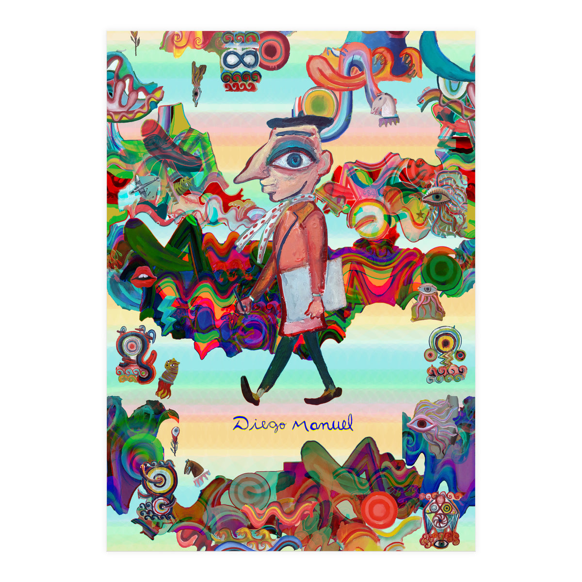 Graffitis 2021 Tapiz 79 (Print Only)