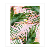 Palm leaf on marble 01 (Print Only) thumbnail