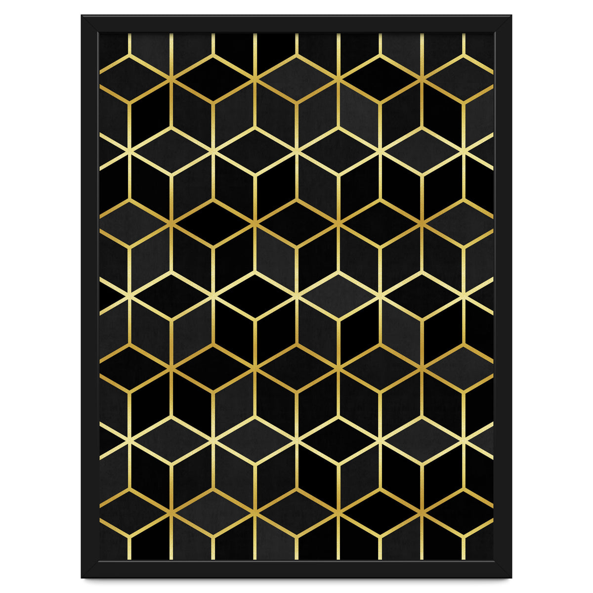 Colorful and golden pattern IV