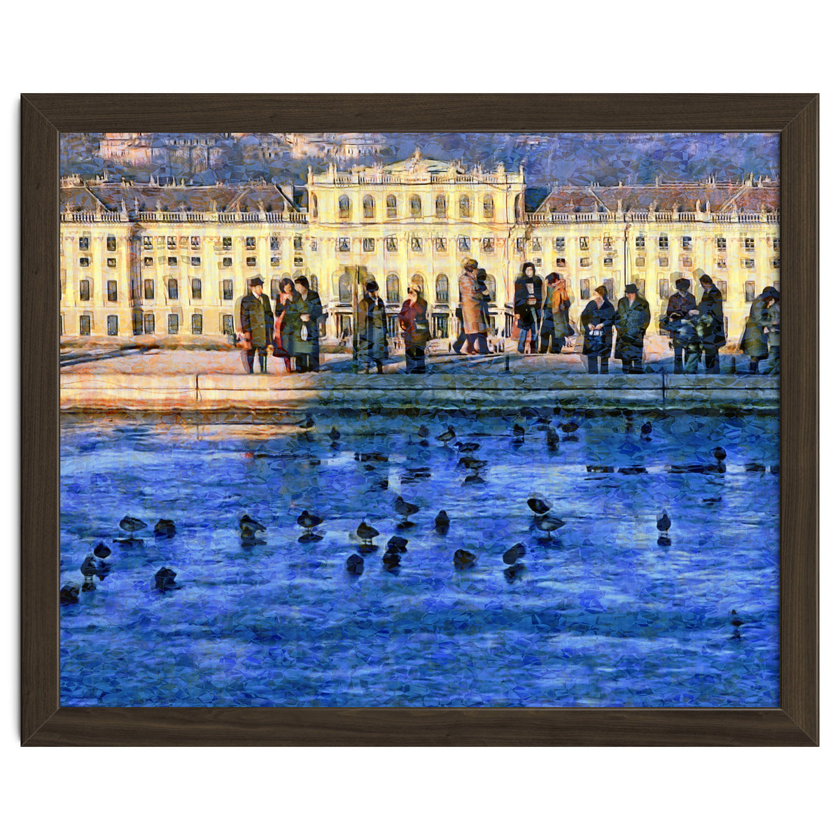 Winter's day at Schoenbrunn