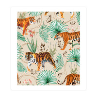 Tropical And Tigers (Print Only)