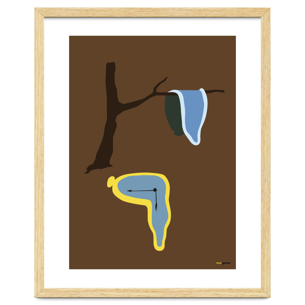 La Persistencia De La Memoria Minimalist