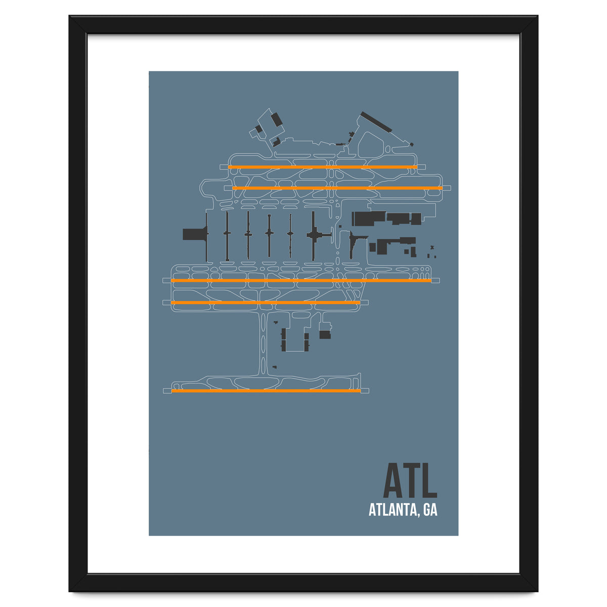 Atlanta Airport Layout
