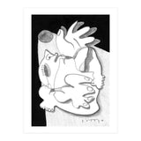 Dying in the Spotlight - b&w (Print Only) thumbnail