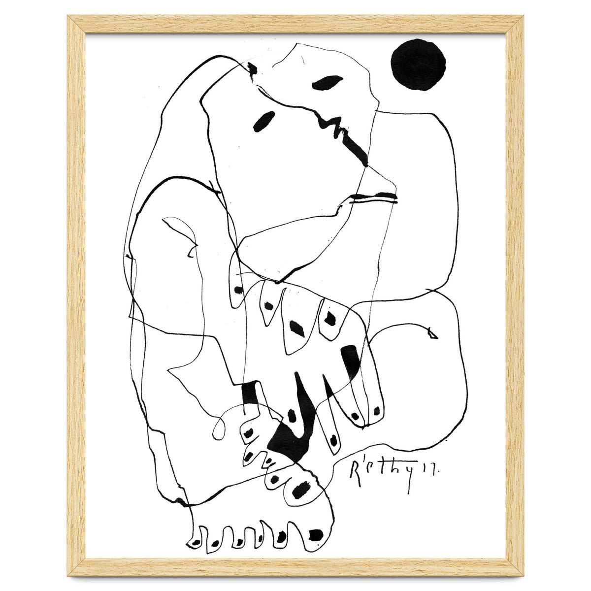 Purification of the Soul - b&w