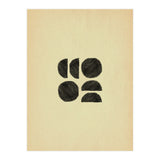 Abstract mid-century modern shapes (Print Only) thumbnail