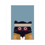 Doozal Cat Tenenbaum (Print Only) thumbnail