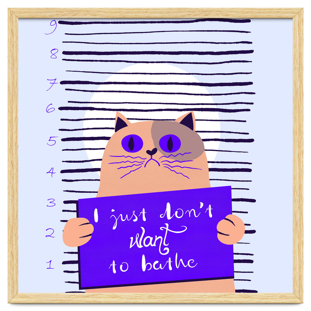 I just don't want to bathe