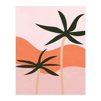 Bohemian Style Palm Trees (Print Only)