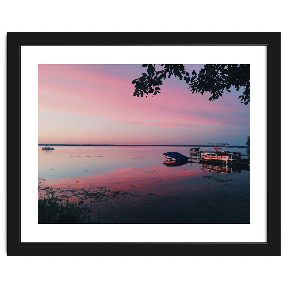 Magic hour on the lake