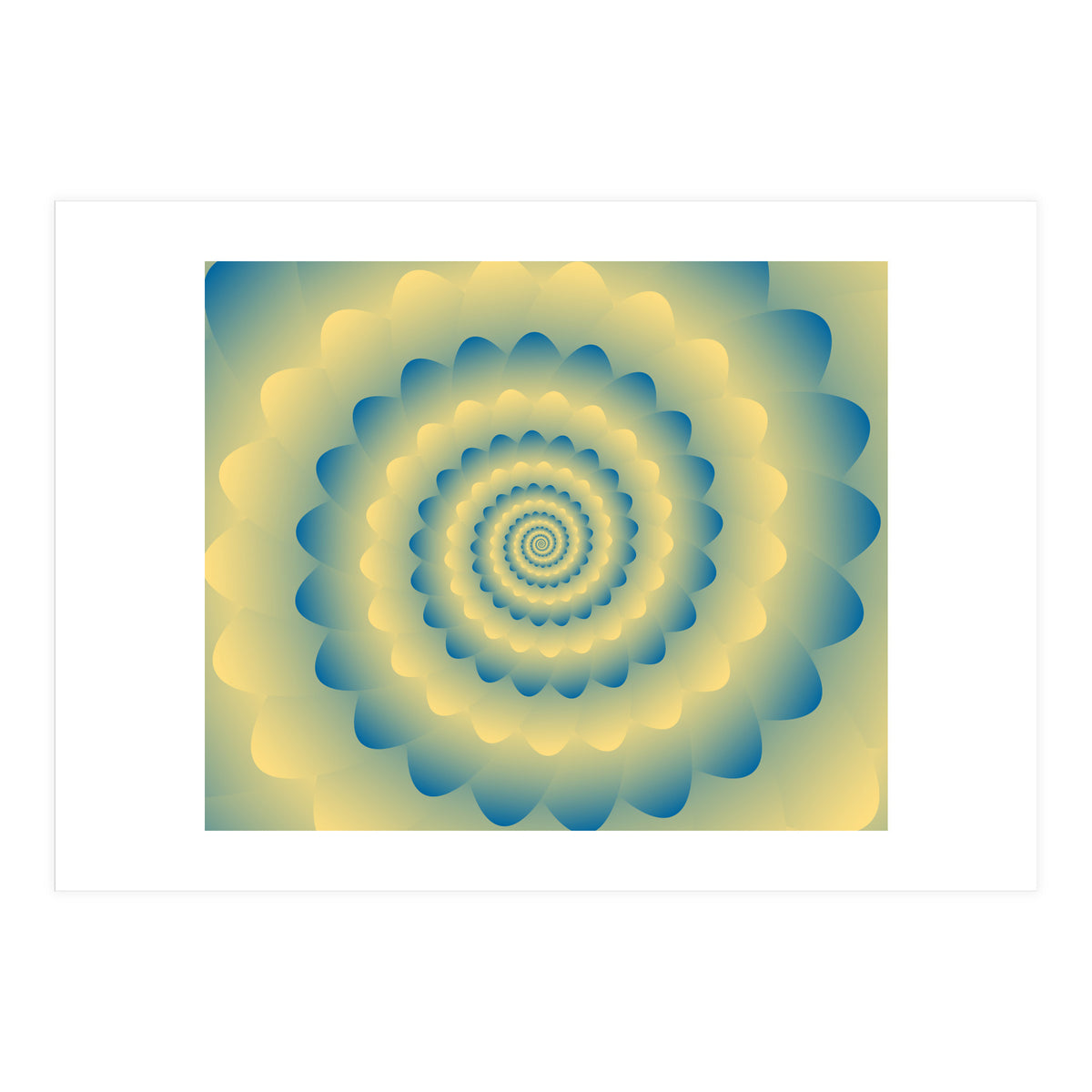 Fractal Flower  (Print Only)