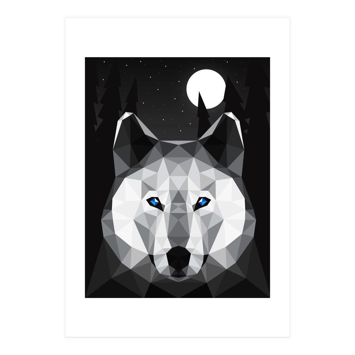 The Tundra Wolf (Print Only)