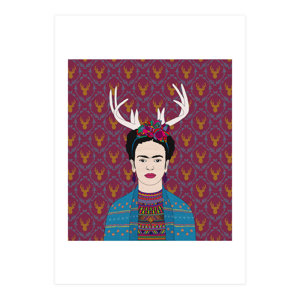 Deer Frida (Print Only)