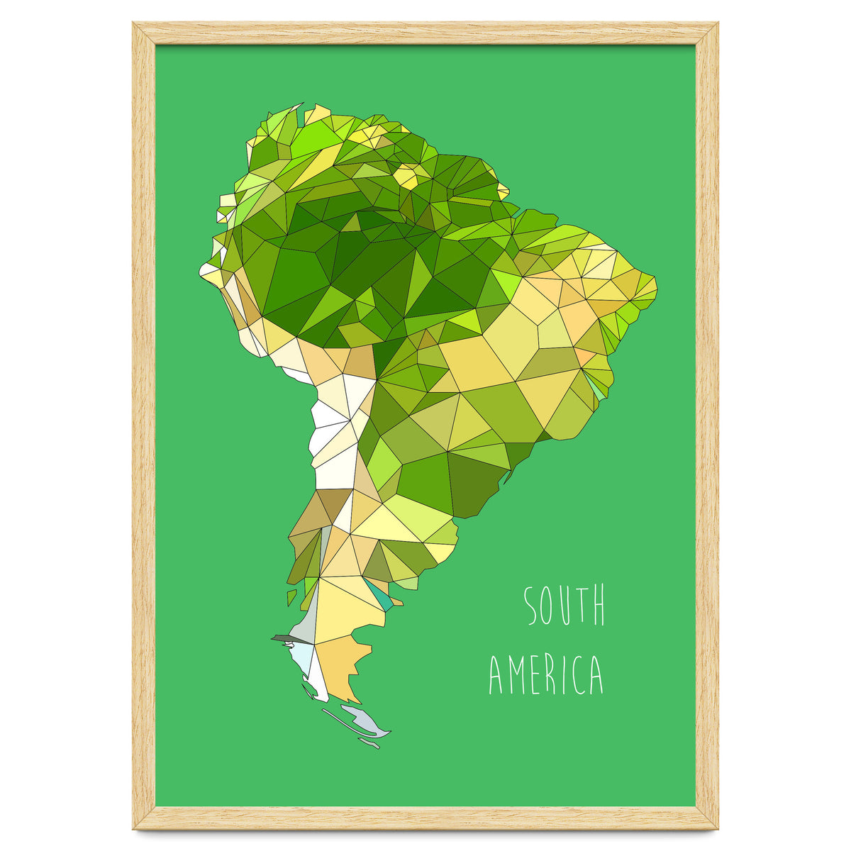 SOUTH AMERICA – Green