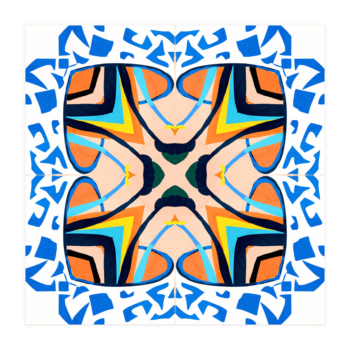 Mediterranean Tile (Print Only)