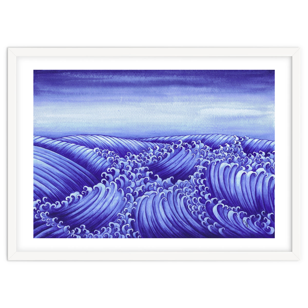 Turbulent Water Triptych part 2