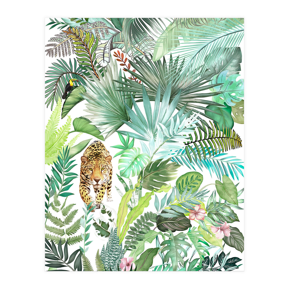 Jungle Leopard 03 (Print Only)