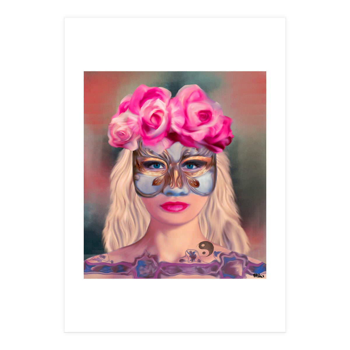 Allegory Of Duality And Shadow (Print Only)