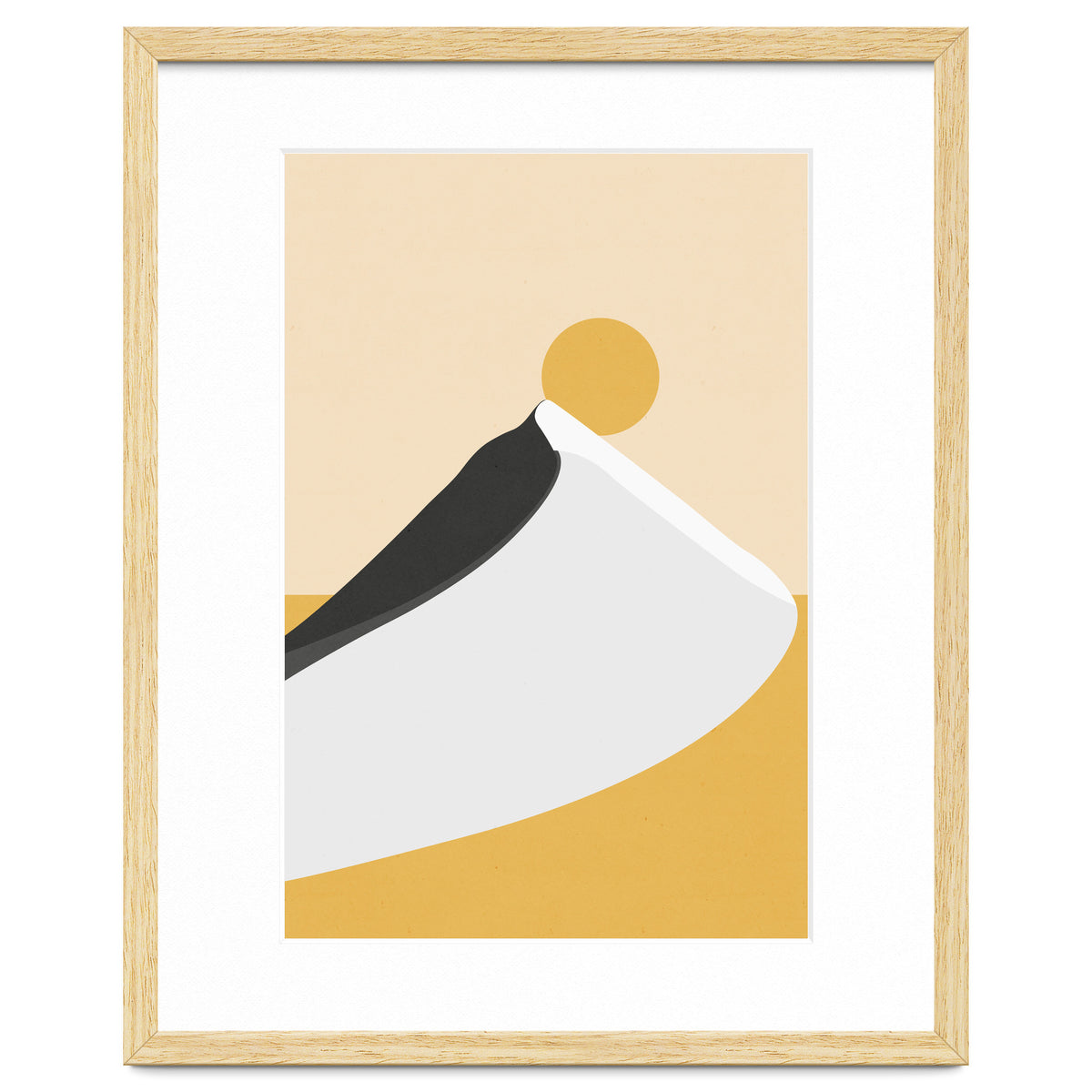 Abstract Dune - Golden Desert