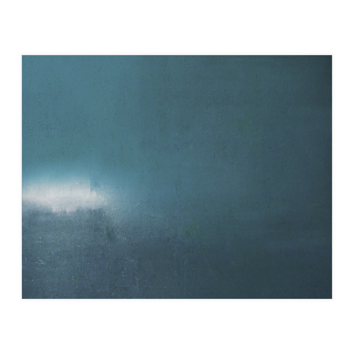 Waves On Breakwater (Print Only)