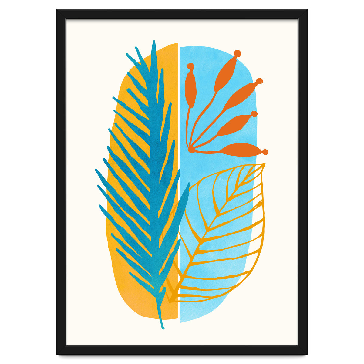 Beach Flora Abstract