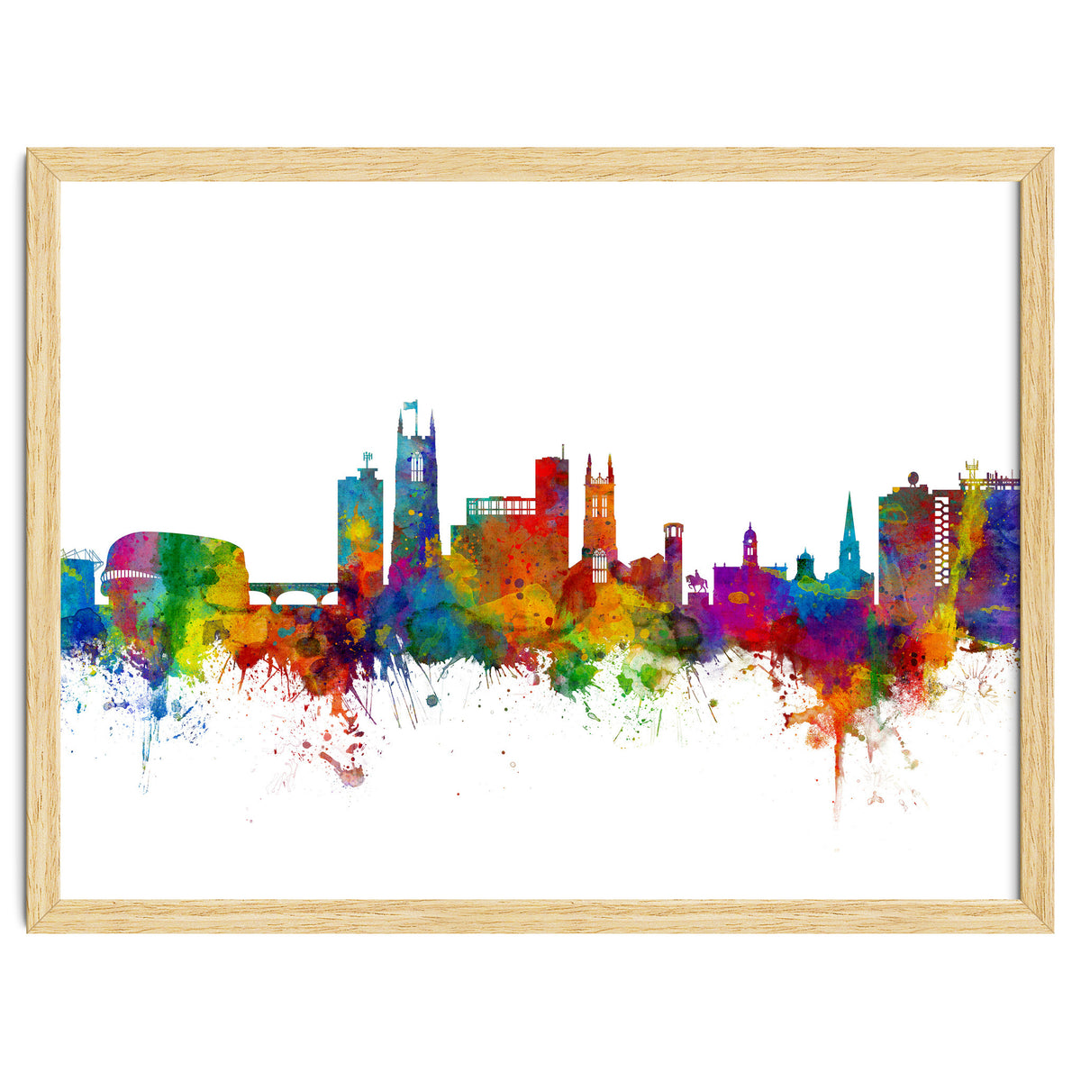 Derby England Skyline