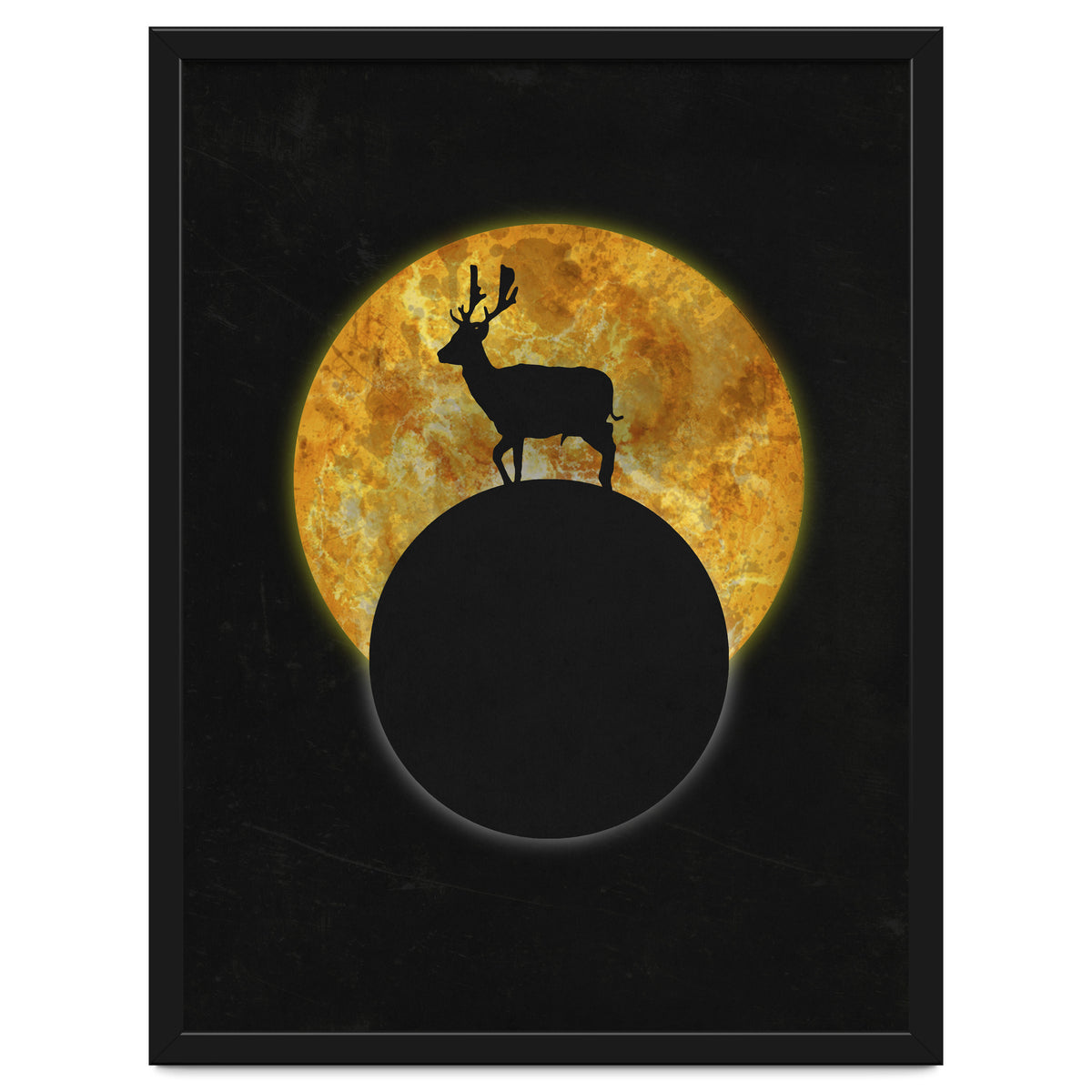 Deer On The Moon