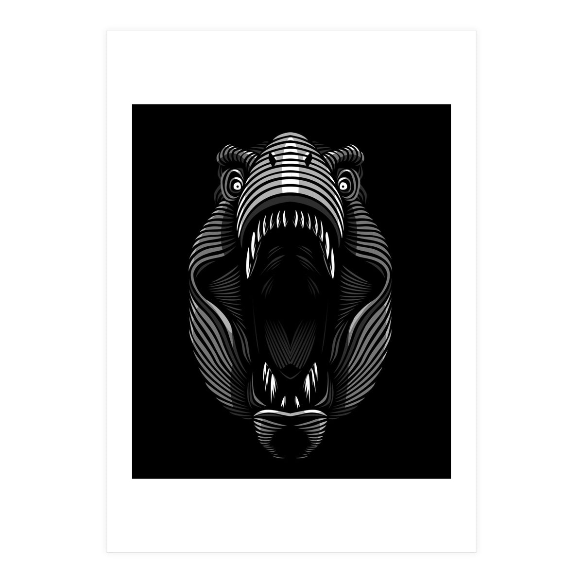 T-Rex Lines (Print Only)