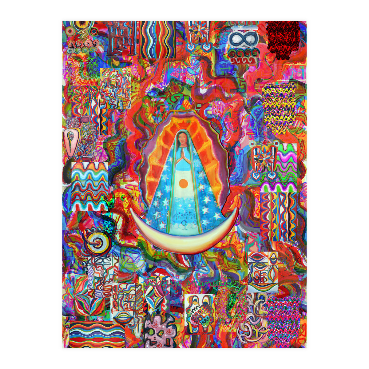 New Graffiti2022 Virgen De Lujan 5 (Print Only)