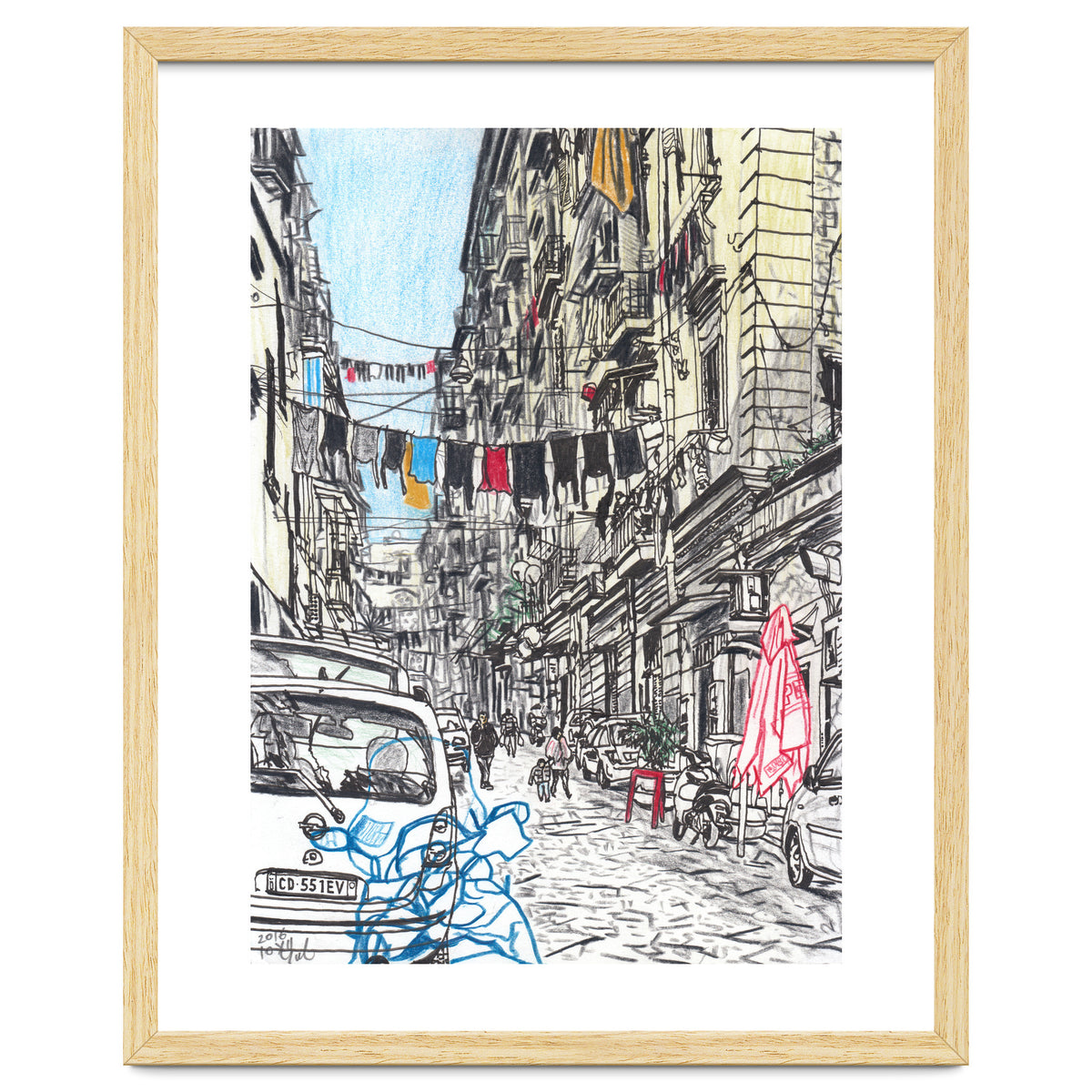 Drying Laundry In Napoli