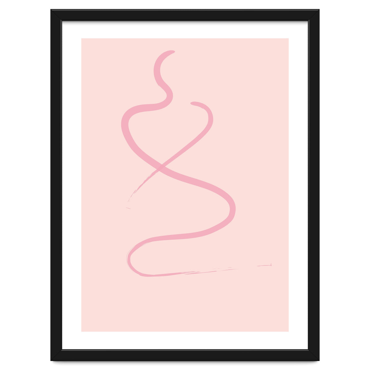 Seated line drawing No 1