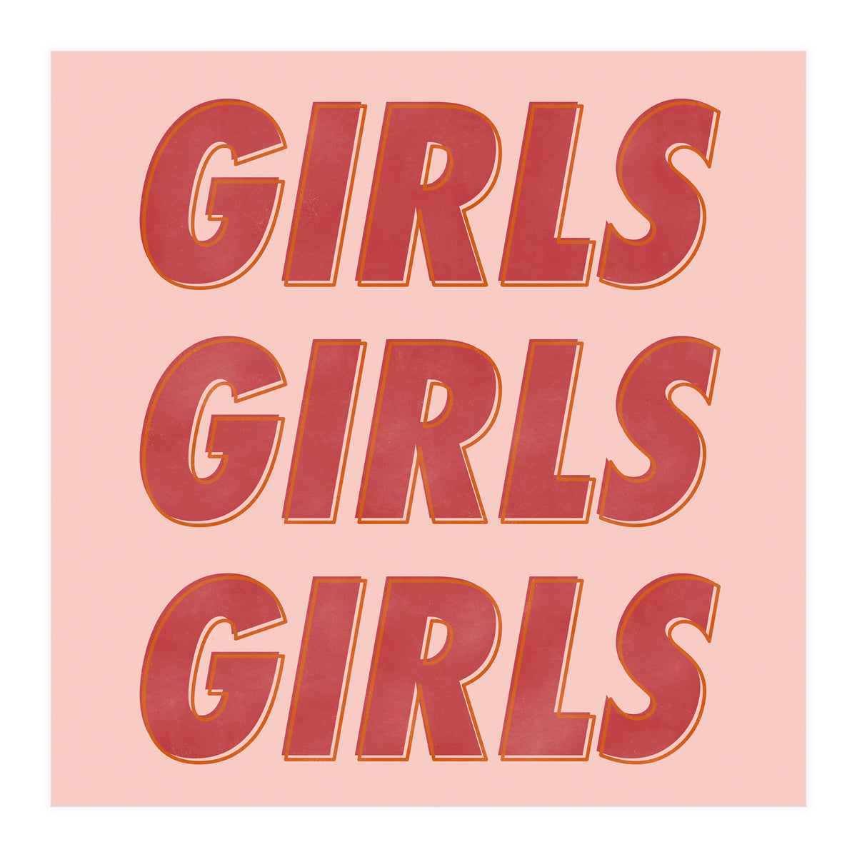 Girls Red (Print Only)