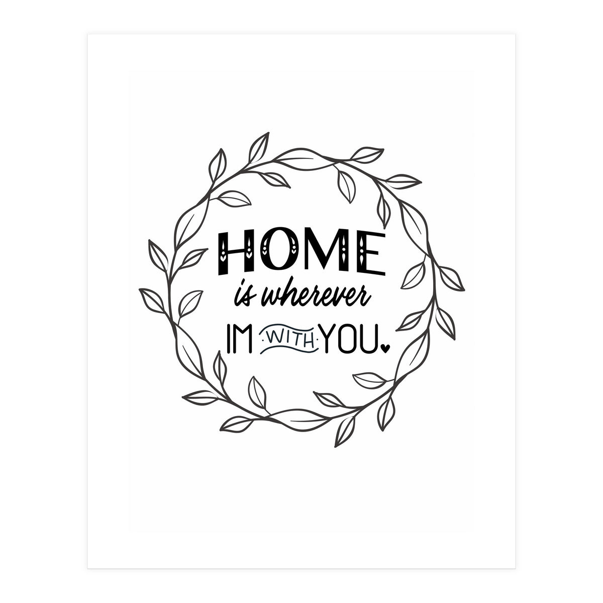 Home With You (Print Only)