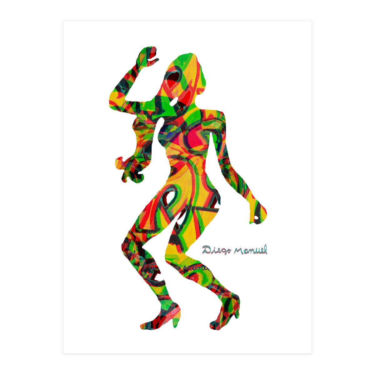 Dance Girl B 22 (Print Only)