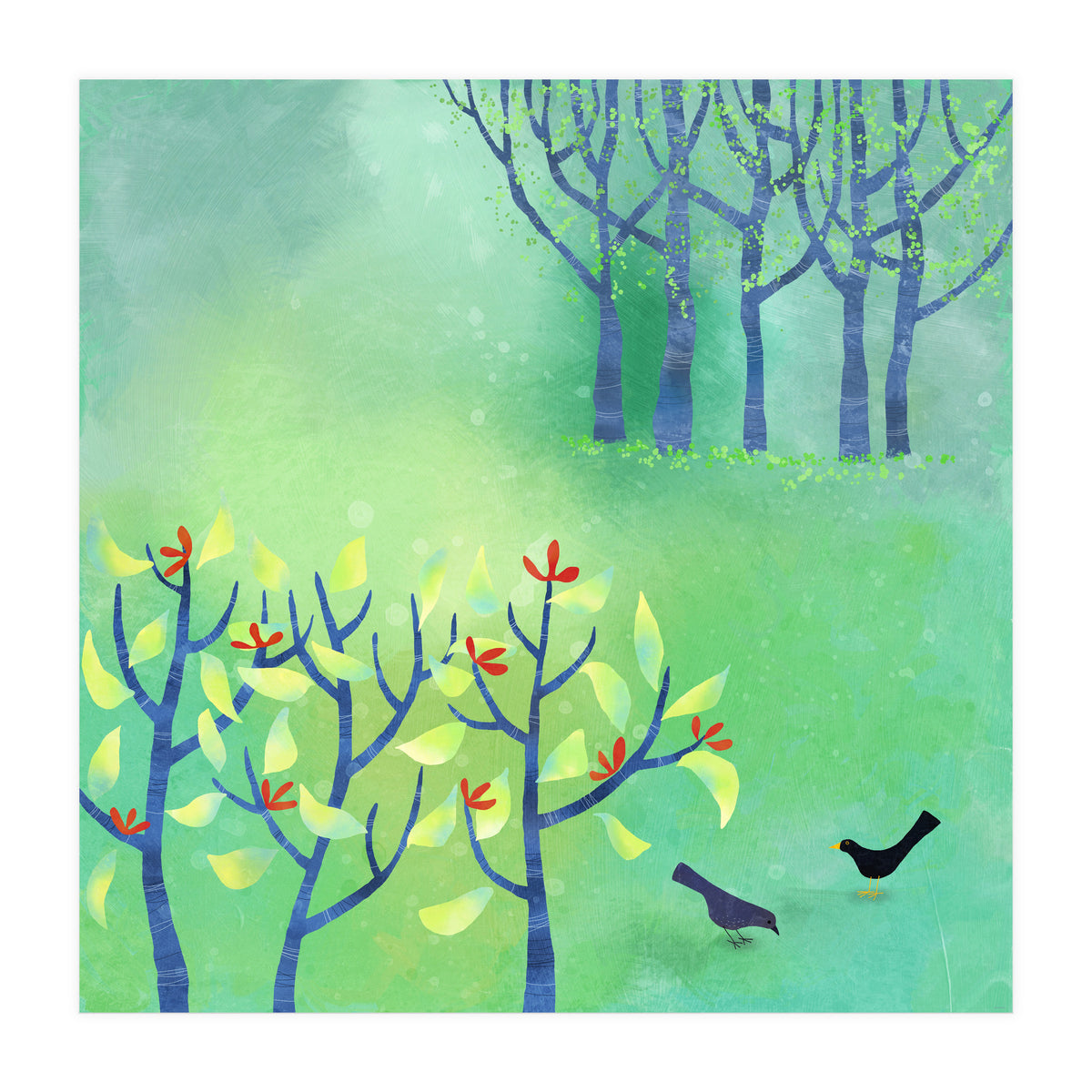 April Landscape (Print Only)