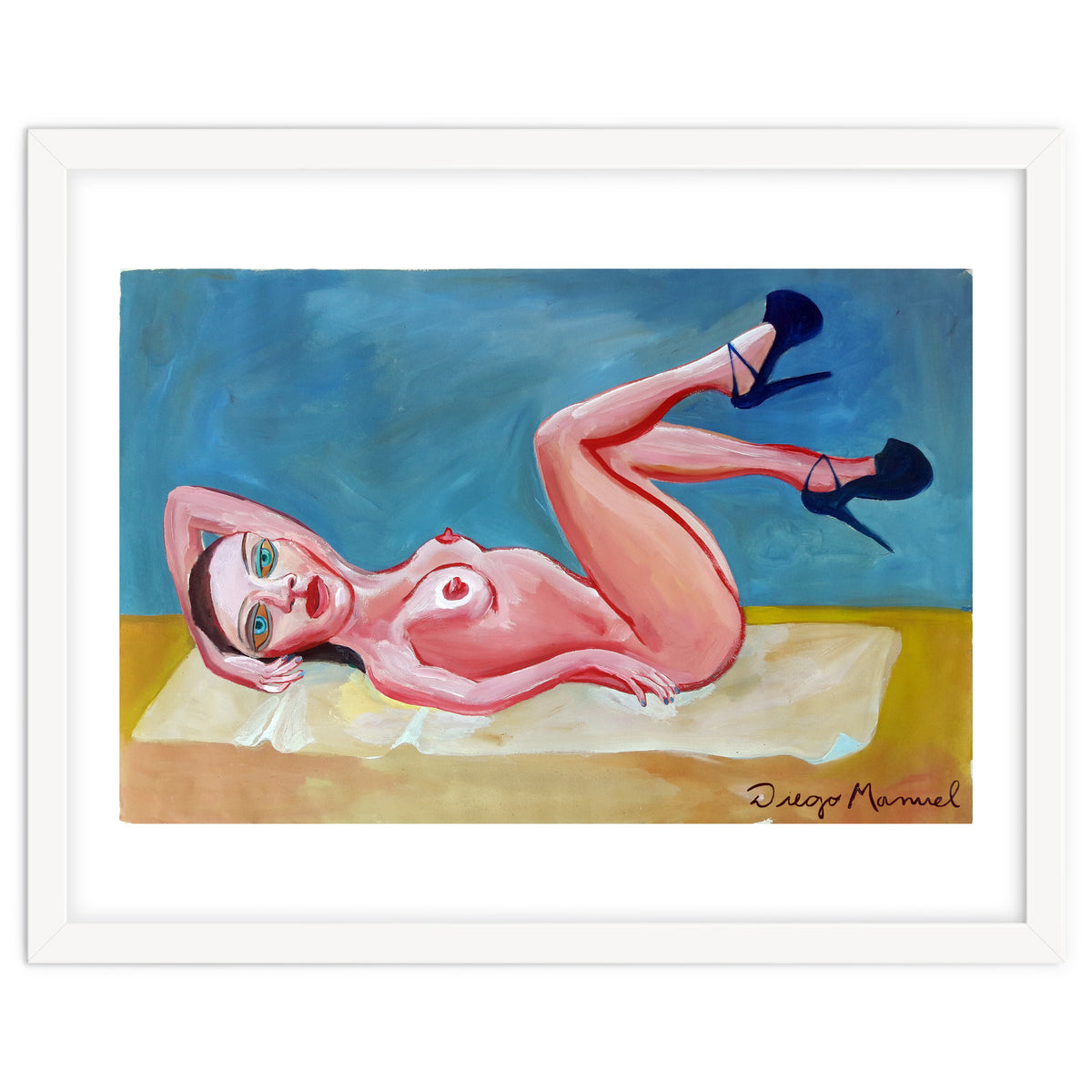 Reclining girl